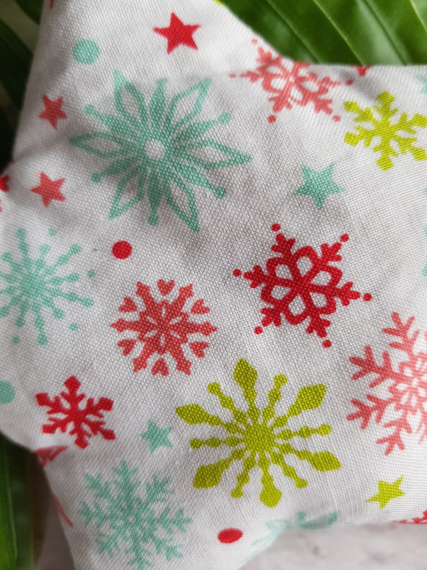 Dinkelkissen Schneeflocke