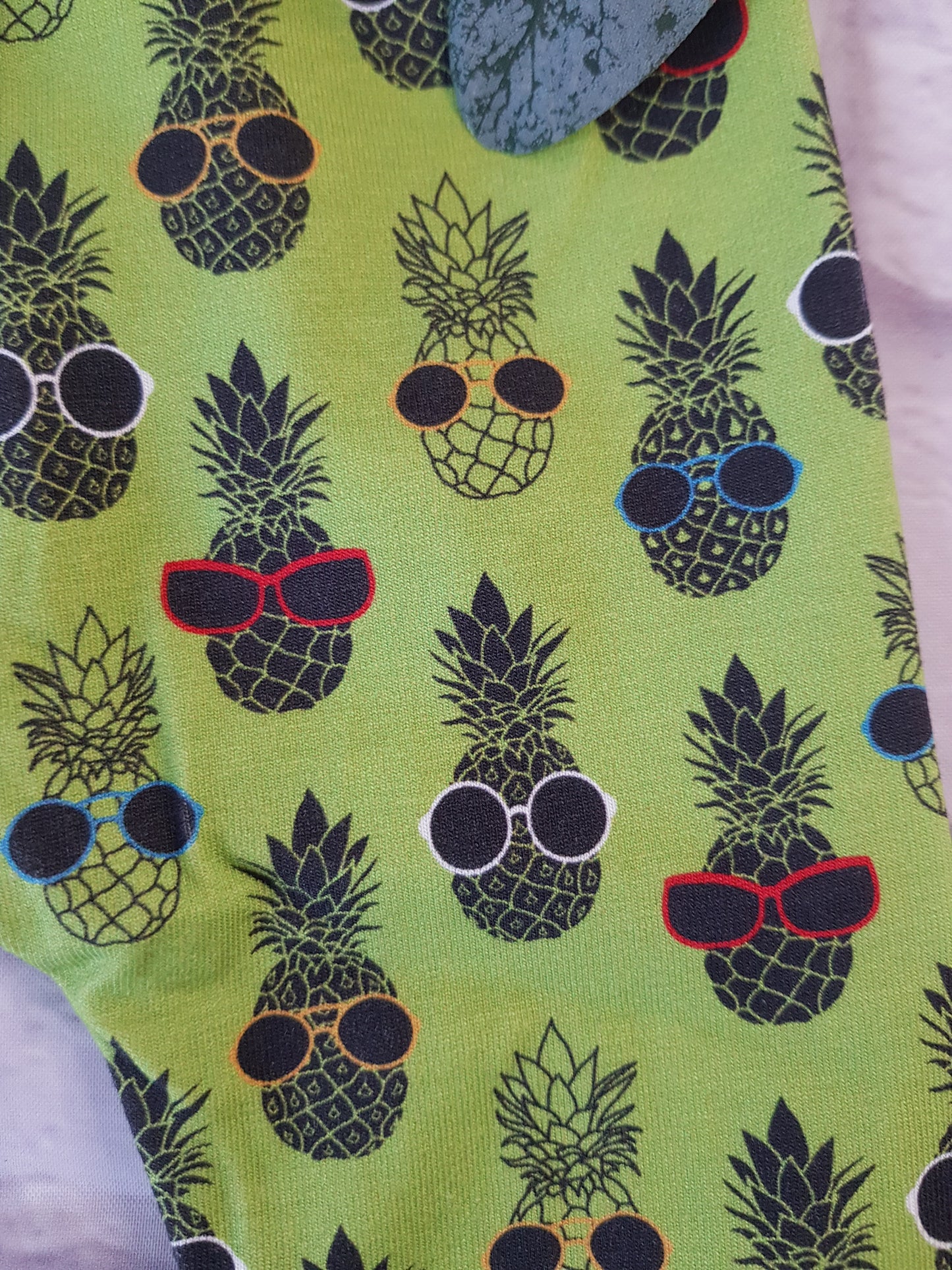 Pumphose aus Jersey mit Ananas Größe 56