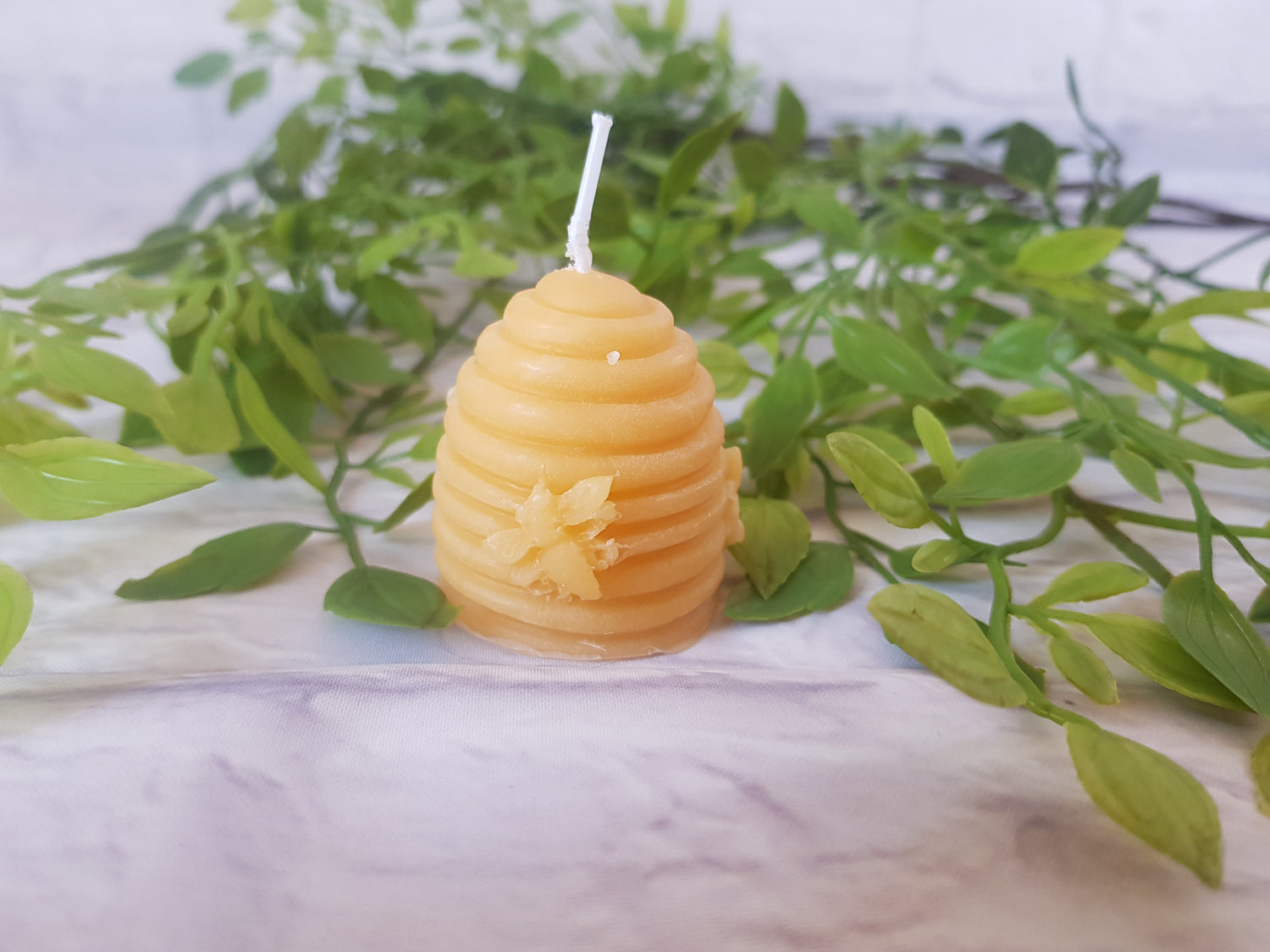 Bienenwachskerze Bienenkorb