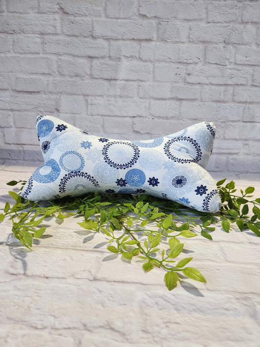 Leseknochen Mandala blau