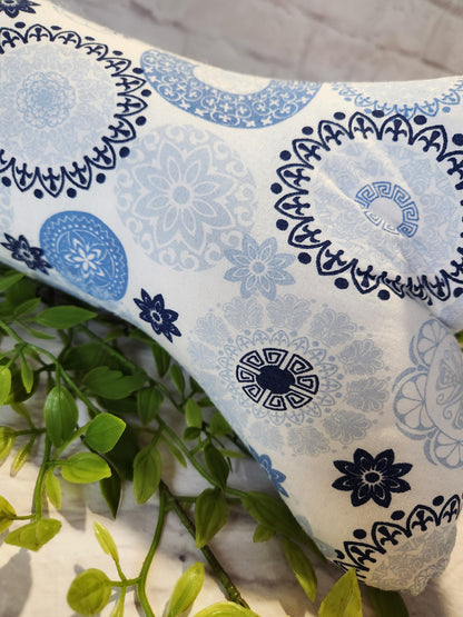 Leseknochen Mandala blau