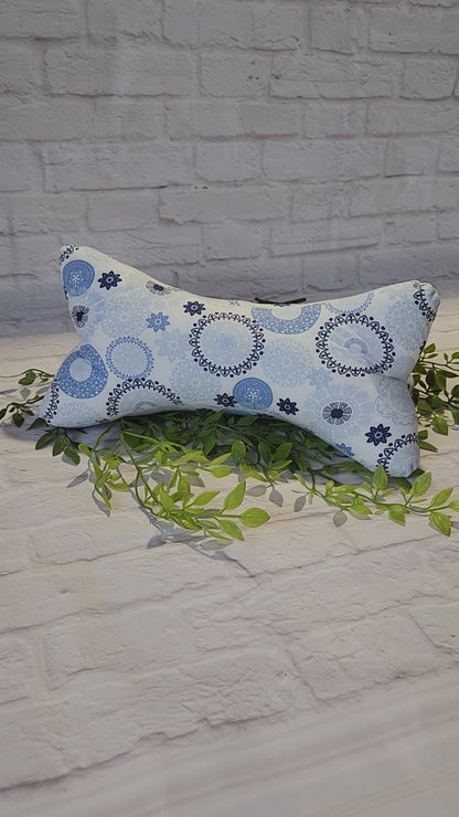 Leseknochen Mandala blau